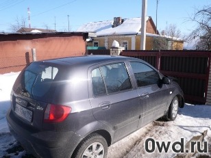 Битый автомобиль Hyundai Getz