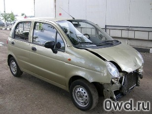 Битый автомобиль Daewoo Matiz