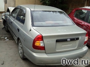 Битый автомобиль Hyundai Accent