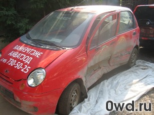 Битый автомобиль Daewoo Matiz