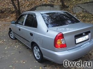 Битый автомобиль Hyundai Accent