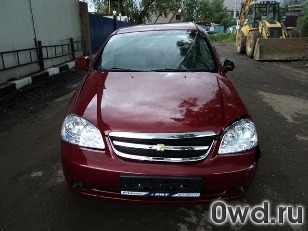 Битый автомобиль Chevrolet Lacetti