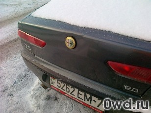 Битый автомобиль Alfa Romeo 156