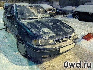 Битый автомобиль Daewoo Nexia