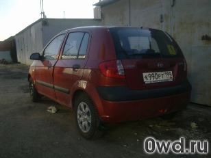 Битый автомобиль Hyundai Getz