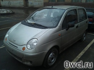 Битый автомобиль Daewoo Matiz