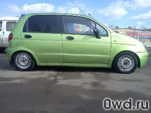 Битый автомобиль Daewoo Matiz