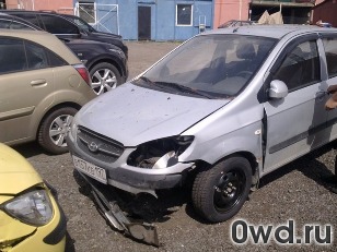 Битый автомобиль Hyundai Getz