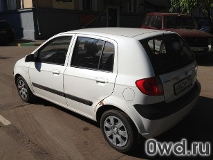 Битый автомобиль Hyundai Getz