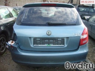 Битый автомобиль Skoda Fabia