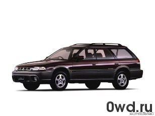 Битый автомобиль Subaru Outback