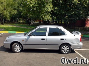 Битый автомобиль Hyundai Accent