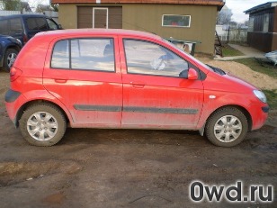 Битый автомобиль Hyundai Getz