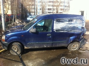 Битый автомобиль Renault Kangoo