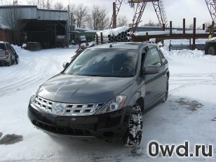 Битый автомобиль Nissan Murano