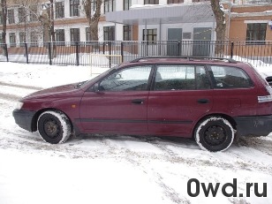 Битый автомобиль Toyota Carina E