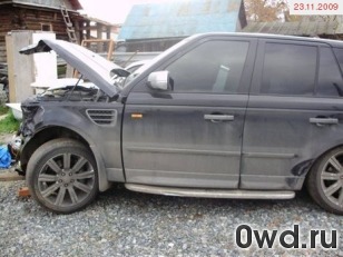 Битый автомобиль Land Rover Range Rover Sport