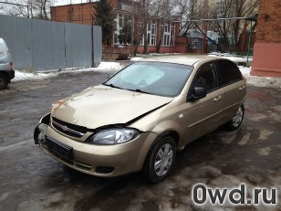 Битый автомобиль Chevrolet Lacetti