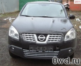 Битый автомобиль Nissan Qashqai