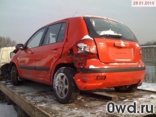 Битый автомобиль Hyundai Getz