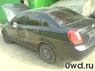 Битый автомобиль Chevrolet Lacetti