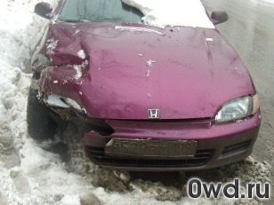 Битый автомобиль Honda Civic Coupe