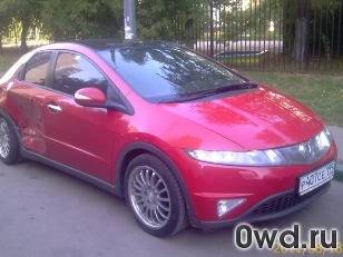 Битый автомобиль Honda Civic