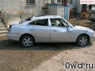 Битый автомобиль Hyundai Accent