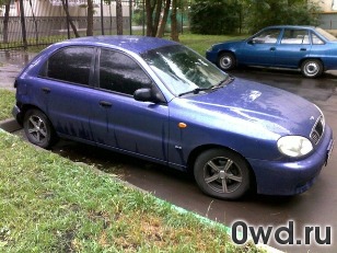 Битый автомобиль Daewoo Lanos