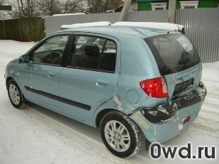 Битый автомобиль Hyundai Getz