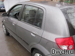 Битый автомобиль Hyundai Getz