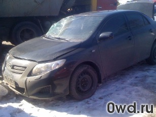 Битый автомобиль Toyota Corolla