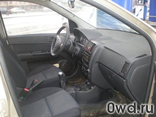 Битый автомобиль Hyundai Getz