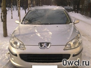 Битый автомобиль Peugeot 407