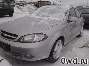 Битый автомобиль Chevrolet Lacetti