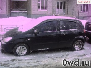 Битый автомобиль Hyundai Getz