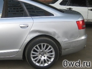 Битый автомобиль Audi A6