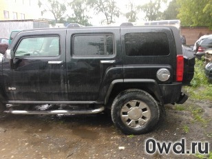 Битый автомобиль Hummer H3