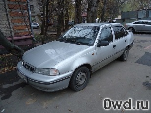 Битый автомобиль Daewoo Nexia