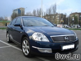 Битый автомобиль Nissan Teana