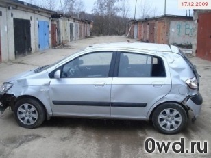 Битый автомобиль Hyundai Getz