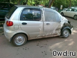 Битый автомобиль Daewoo Matiz