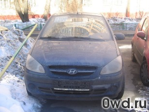 Битый автомобиль Hyundai Getz