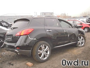 Битый автомобиль Nissan Murano