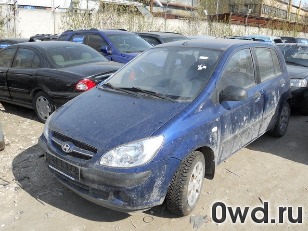 Битый автомобиль Hyundai Getz