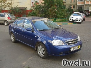 Битый автомобиль Chevrolet Lacetti