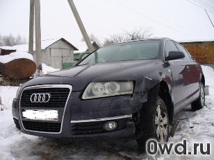 Битый автомобиль Audi A6