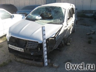 Битый автомобиль Nissan Qashqai