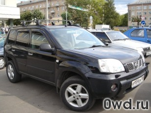 Битый автомобиль Nissan X-Trail