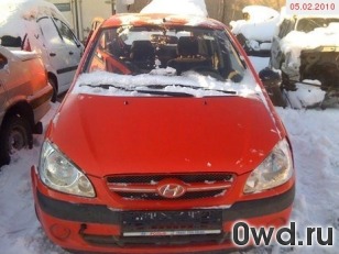 Битый автомобиль Hyundai Getz